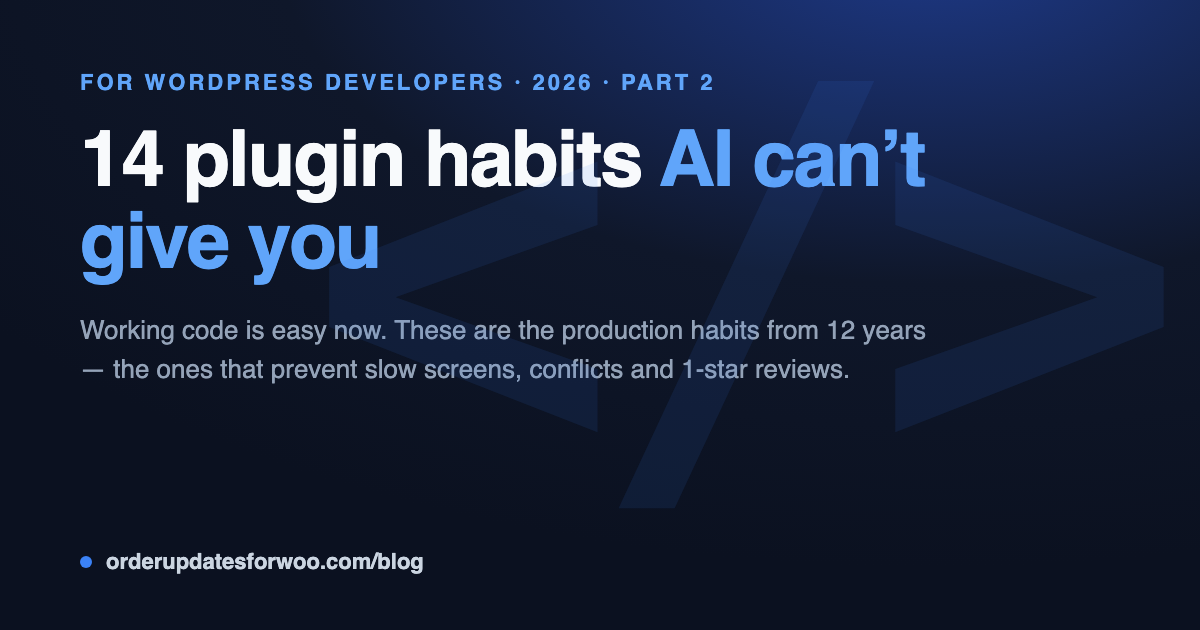 14 plugin habits AI can't give you